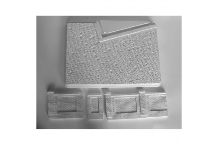 Ulice s cihlovou zdí - 3N20