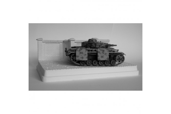 Ulice s cihlovou zdí - 3N20