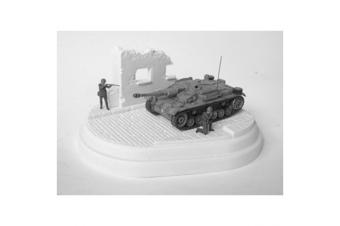 Ulice s ruinou domu - 7N19