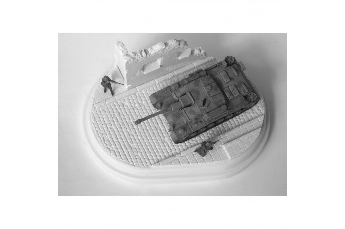 Ulice s ruinou domu - 7N19