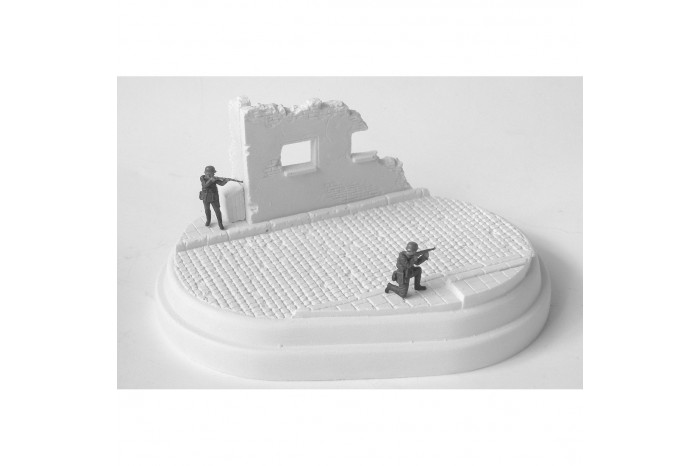 Ulice s ruinou domu - 7N19