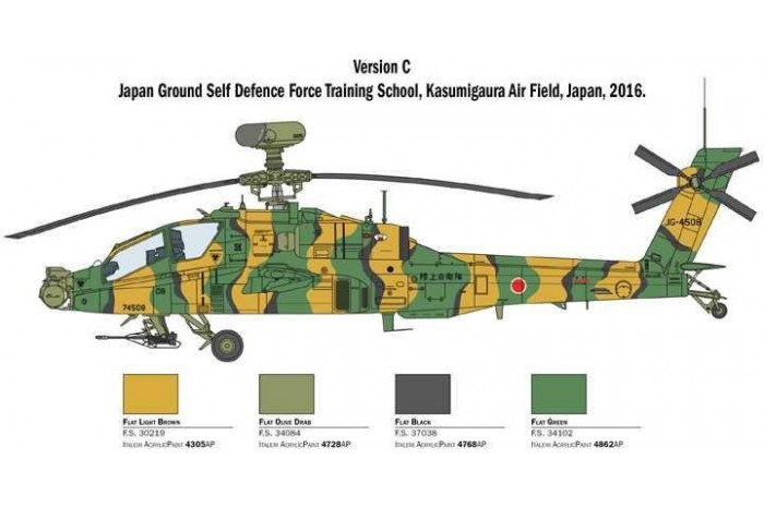 Model Kit vrtulník 2748 - AH-64D LONGBOW APACHE (1:48)