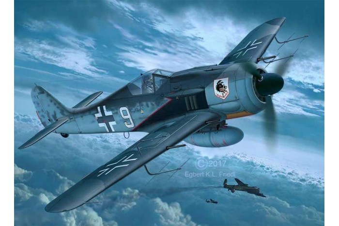Plastic ModelKit letadlo 03926 - Focke Wulf  Fw190A-8, A-8/R11 Nightfighter (1:32)