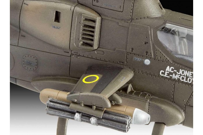 Plastic ModelKit vrtulník 04956 - Bell AH-1G Cobra (1:72)