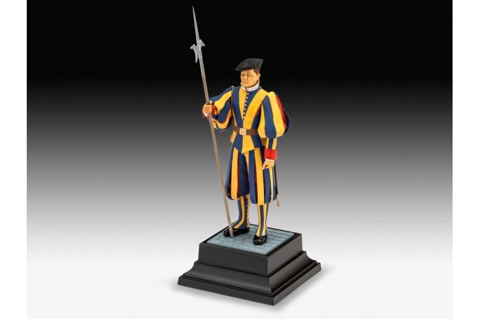 Plastic ModelKit figurka 02801 - Swiss Guard (1:16)