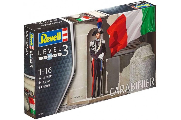 Plastic ModelKit figurka 02802 - Carabinier (1:16)