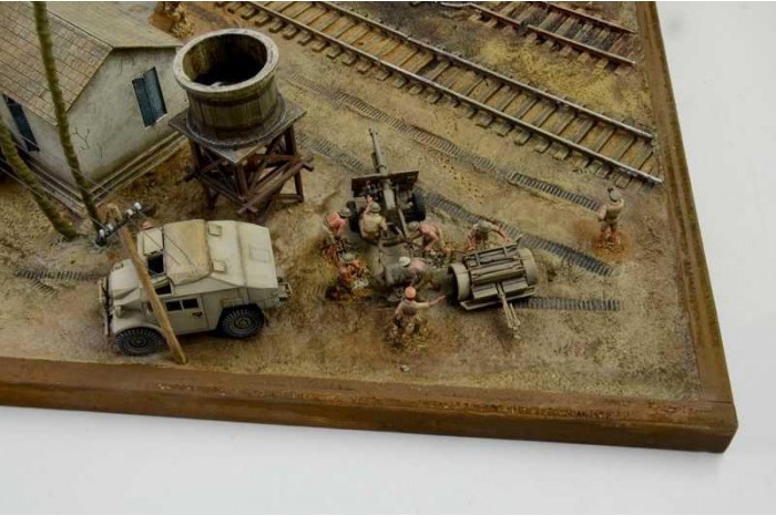Model Kit diorama 6181 - EL ALAMEIN WAR - BATTLESET (1:72)