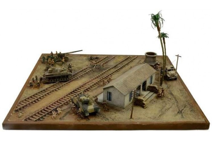 Model Kit diorama 6181 - EL ALAMEIN WAR - BATTLESET (1:72)