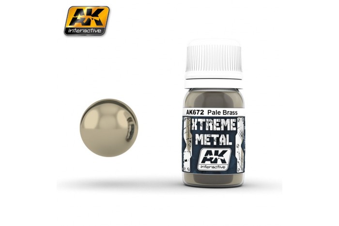 672: XTREME METAL PALE BRASS
