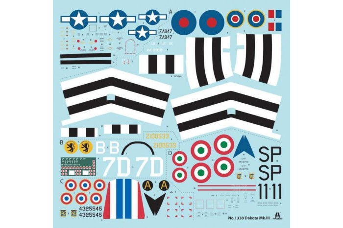Model Kit letadlo 1338 - DAKOTA Mk.III (1:72)