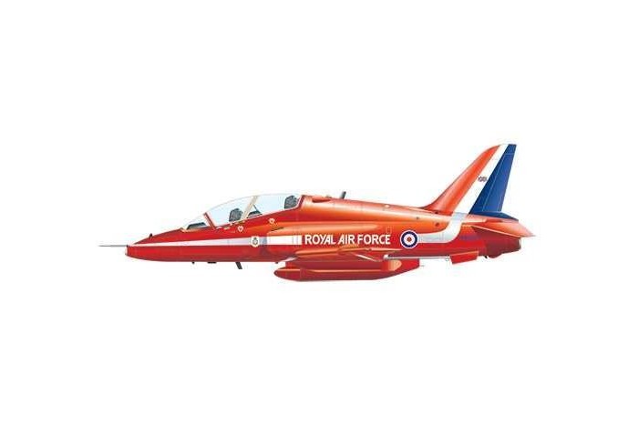 Model Kit letadlo 1303 - Hawk T.Mk.1 ''Red Arrows'' (1:72)