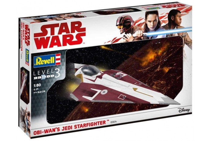 Plastic ModelKit SW 03614 - Obi-Wan's Jedi Starfighter  (1:80)