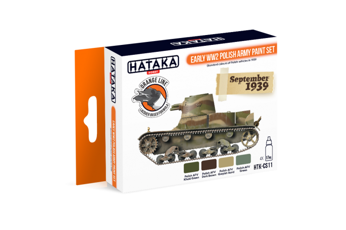 Polská armádní technika 2. sv. války brzké období (Early WW2 Polish Army) - CS11