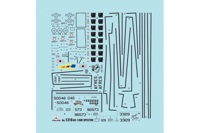 Model Kit letadlo 1310 - AC-130H "SPECTRE" (1:72)