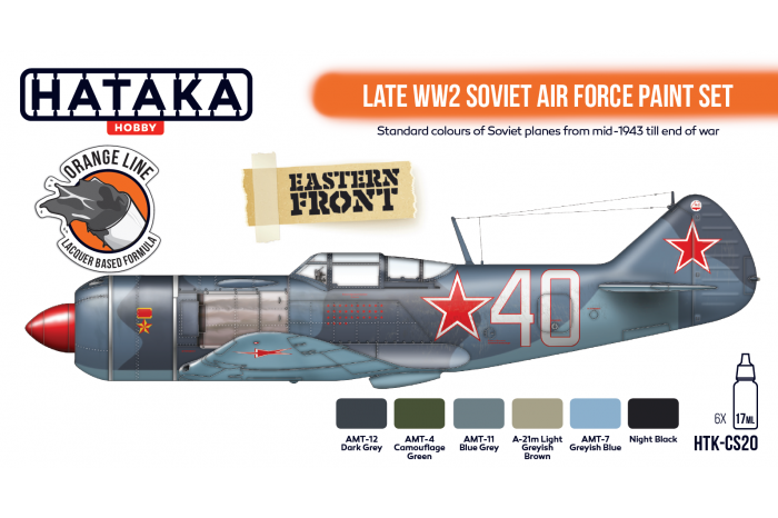 Ruské letectvo 2. sv. války pozdní období (Late WW2 Soviet Air Force) - CS20