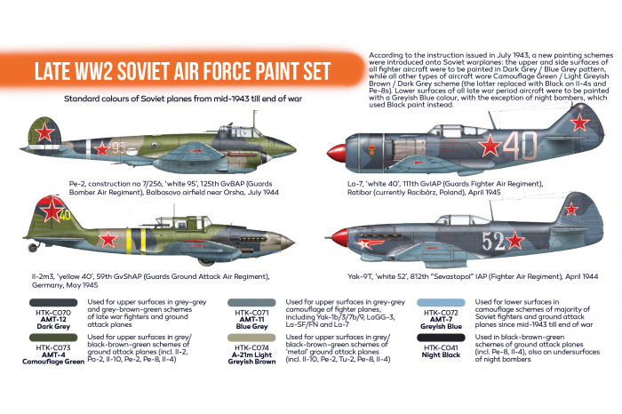 Ruské letectvo 2. sv. války pozdní období (Late WW2 Soviet Air Force) - CS20