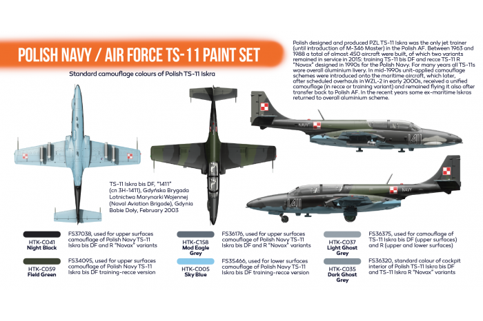 Polské letectvo TS-11 (Polish Navy / Air Force TS-11) - CS46