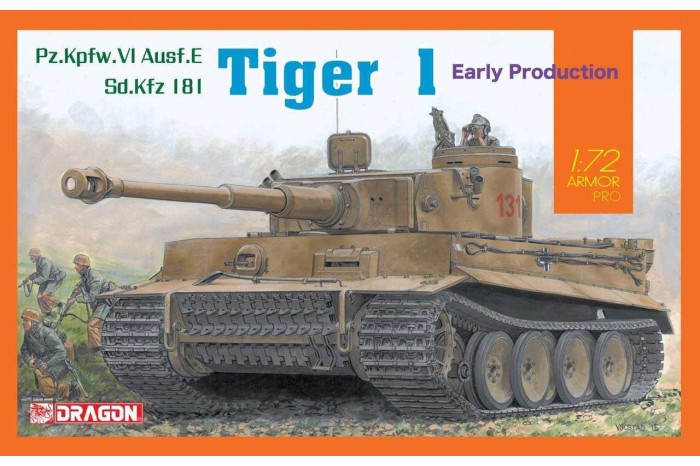Model Kit tank 7482 - SD,Kfz Tiger I Early Production (1:72)