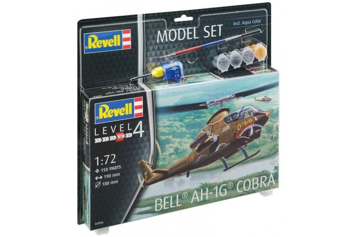 ModelSet vrtulník 64956 - Bell AH-1G Cobra (1:72)