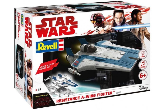 Build & Play SW 06762 - Resistance A-wing Fighter (modrý)
