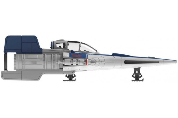 Build & Play SW 06762 - Resistance A-wing Fighter (modrý)