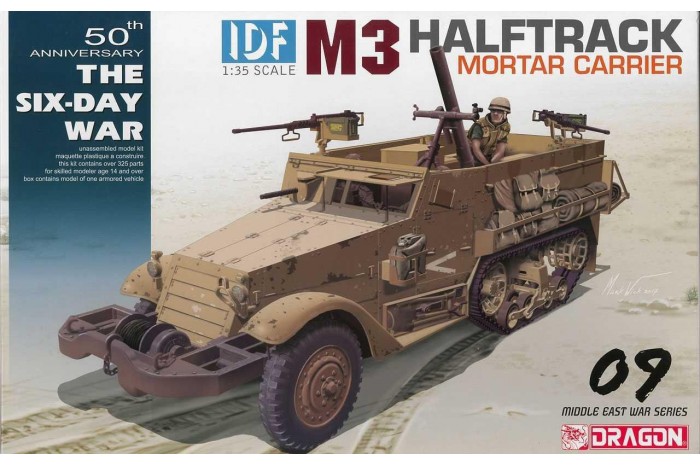Model Kit military 3597 - IDF M3 Halftrack Mortar Carrier (1:35)