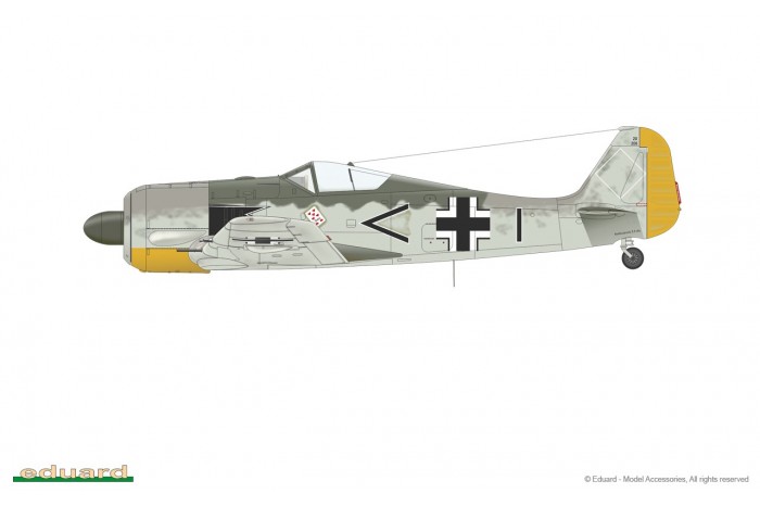 Fw 190A rané verze (1:48) - R0016