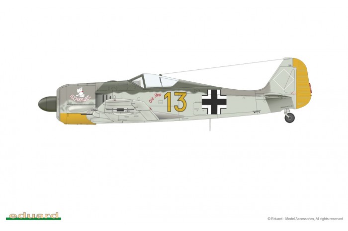 Fw 190A rané verze (1:48) - R0016