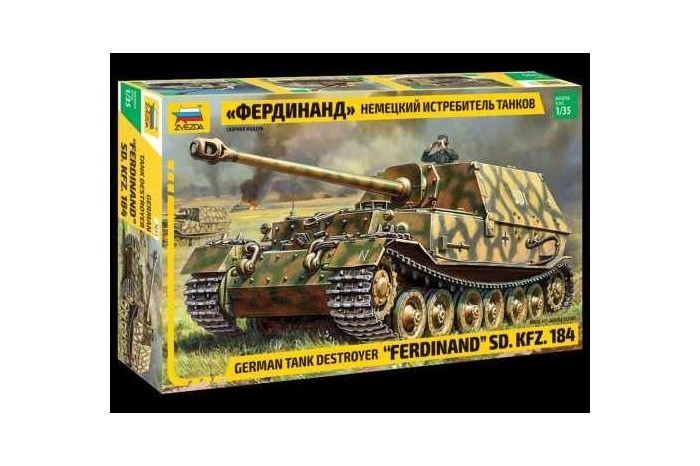 Model Kit tank 3653 - Sd.Kfz.184 ""Ferdinand"" (1:35)