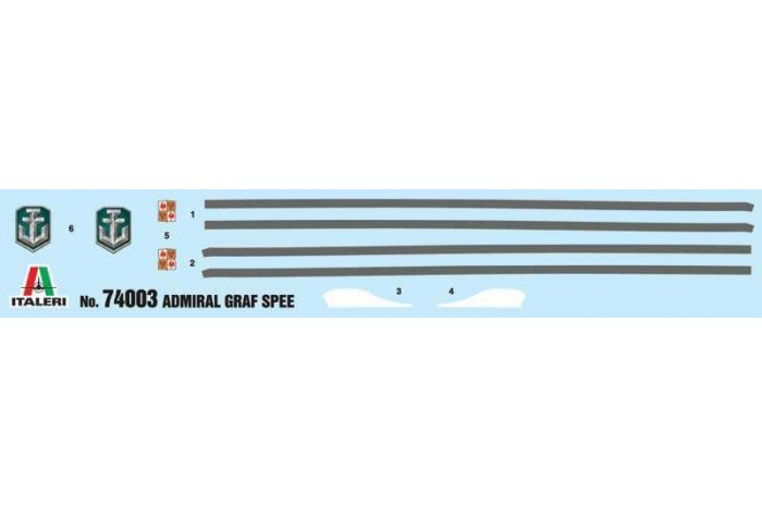 Model Set World of Warships 74003 - Admiral Graf Spee (1:72)