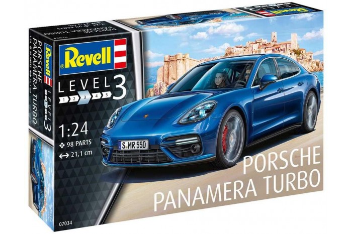 Plastic ModelKit auto 07034 - Porsche Panamera Turbo (1:24)
