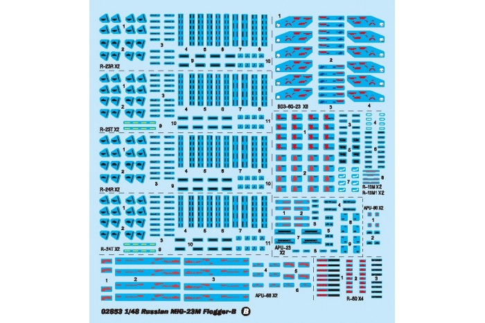 MIG-23M Flogger B (1:48) - 02853