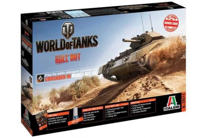 Model Kit World of Tanks 36514 - Crusader III (1:35)