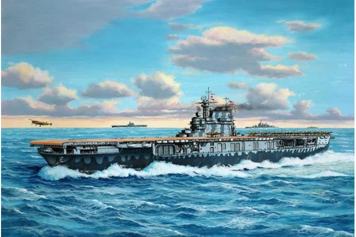ModelSet loď 65823 - USS Hornet CV-8 (1:1200)