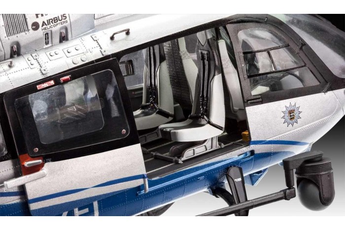 Plastic ModelKit vrtulník 04980 - H145 "Police" (1:32)