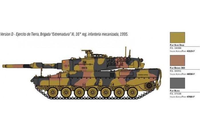 Model Kit tank 6559 - Leopard 2A4 (1:35)