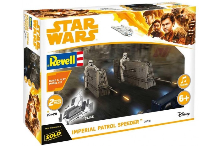 Build & Play SW 06768 -  Imperial Patrol Speeder