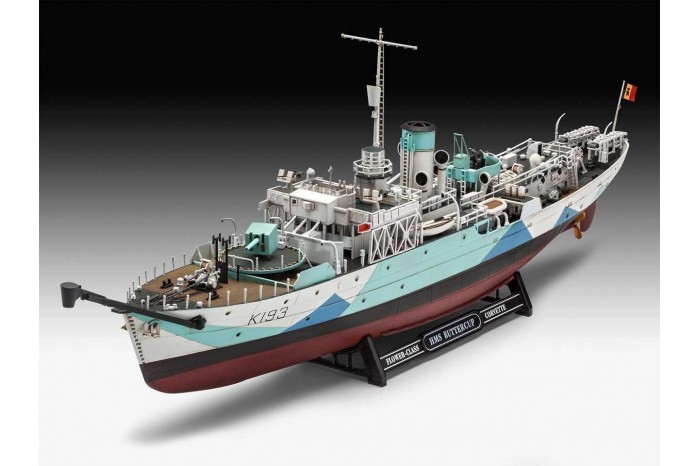 Plastic ModelKit loď 05158 - Flower Class Corvette HMS Buttercup (1:144)