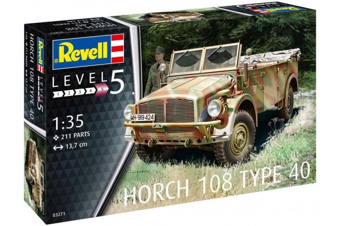 Plastic ModelKit military 03271 - Horch 108 Type 40 (1:35)