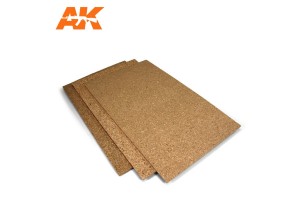 CORK SHEET – FINE GRAINED 200X300X1MM - 8046