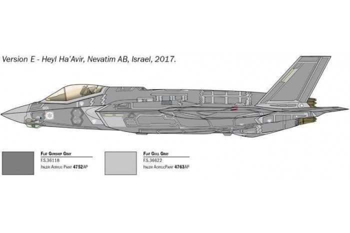 Model Kit letadlo 1409 -F-35 A LIGHTNING II CTOL version (1:72)