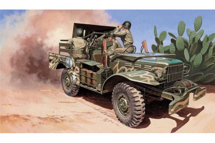 Model Kit military 6555 - M6 GUN MOTOR CARRIAGE WC-55 (1:35)