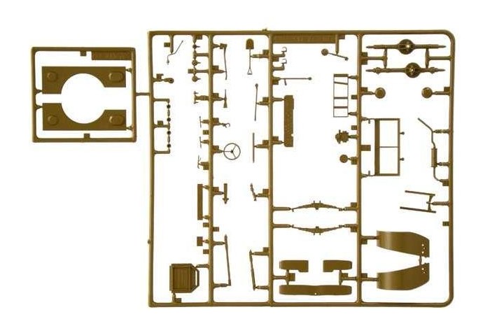 Model Kit military 6555 - M6 GUN MOTOR CARRIAGE WC-55 (1:35)