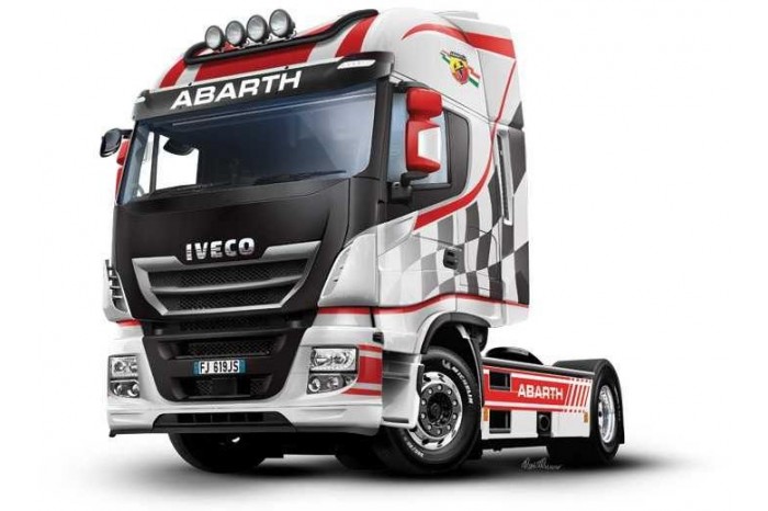 Model Kit truck 3934 - IVECO HI-WAY E5 ABARTH (1:24)