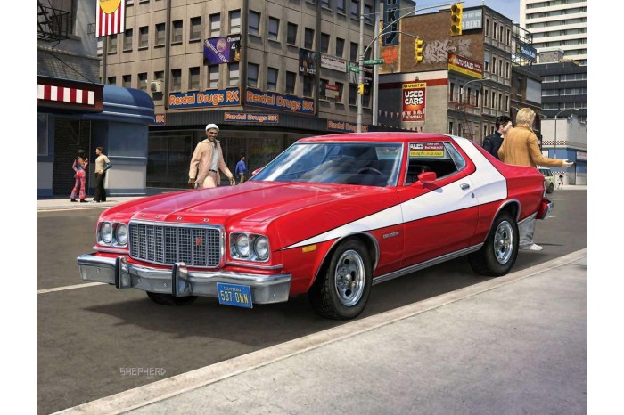 ModelSet auto 67038 - '76 Ford Torino (1:25)