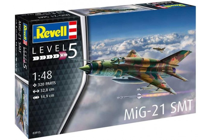 Plastic ModelKit letadlo 03915 - MiG-21 SMT (1:48)