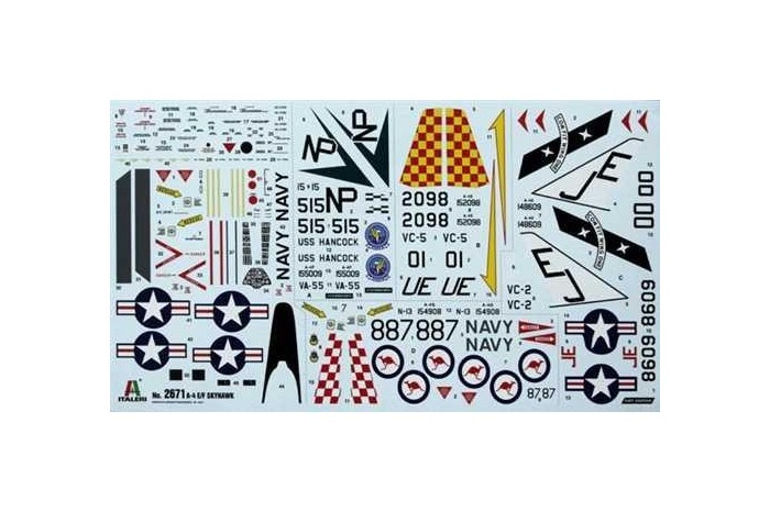 Model Kit letadlo 2671 - A-4 E/F/G Skyhawk (1:48)