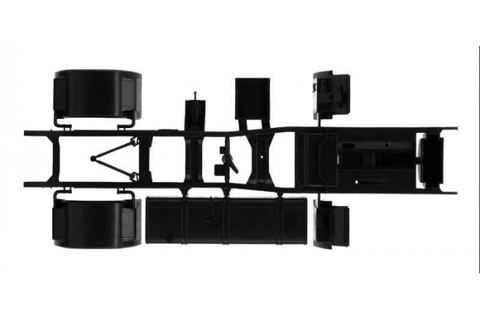 Model Kit truck 3933 - DAF XF105 Space America (1:24)