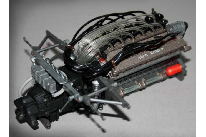 Model Kit auto 4704 - Alfa Romeo 179 - 179C (1:12)