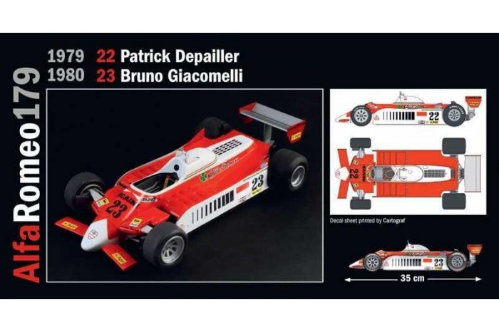 Model Kit auto 4704 - Alfa Romeo 179 - 179C (1:12)